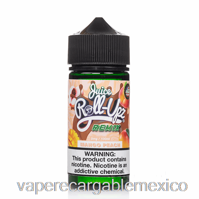 Vape Recargable Mango Melocotón - Jugo Roll Upz Remix - 100ml 0mg